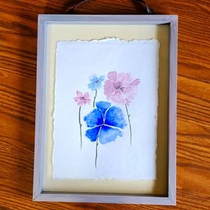 Watercolor Flowers painting